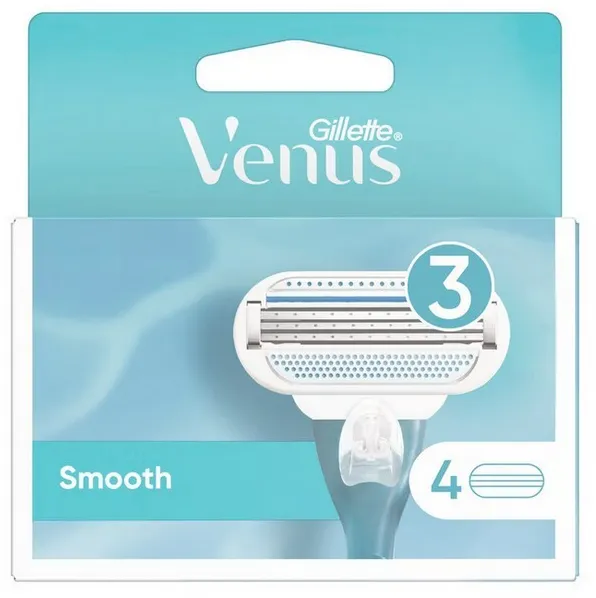 Gillette - Venus Smooth Razor Blades - 4 Pack