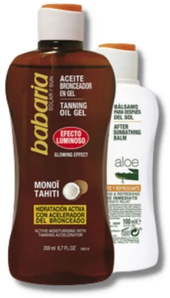 Babaria - Sun Care Set Tanning Coconut Oil Gel & After Sun